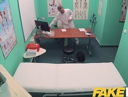 Fake Hospital Californian babe with sexy ass loves hard fucking from doctor