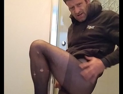 ryan in pantyhose lovely cock
