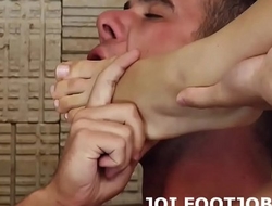 You are a lucky boy to get to fuck my feet JOI